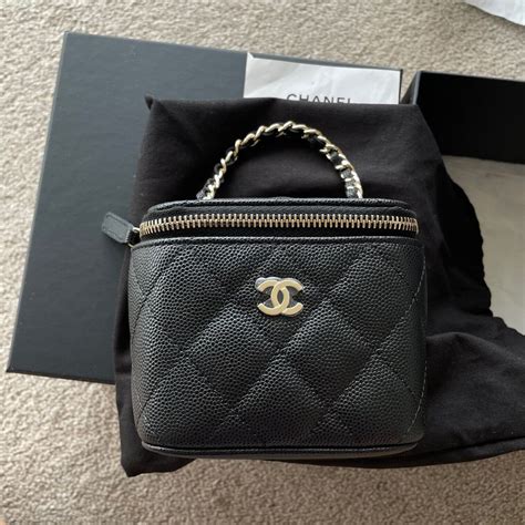 chanel vanity bag mini|chanel mini bag price.